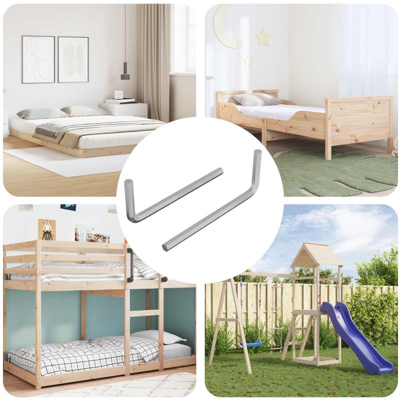 Kuusioavain 2 pcs Hopea 32 x 86 mm Teräs