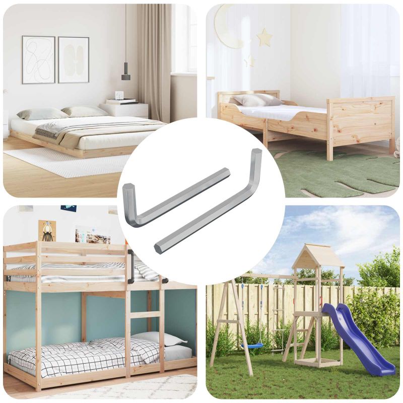 Kuusioavain 2 pcs Hopea 32 x 86 mm Teräs