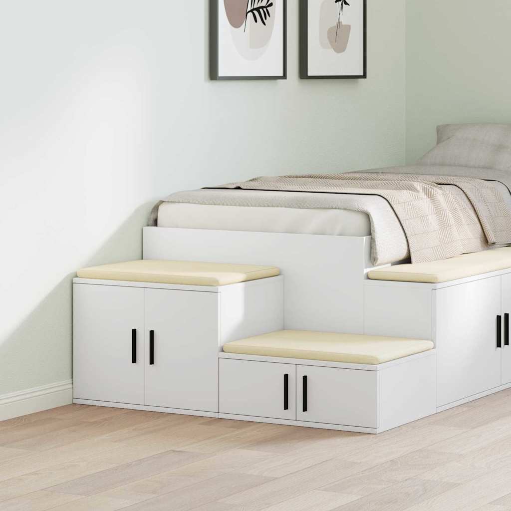 Säilytyskaappi Valkoinen 118x41x40 cm Tekopuu