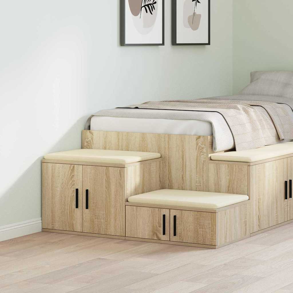 Säilytyskaappi Sonoma Tammi 108x41x40 cm Teknistä puuta