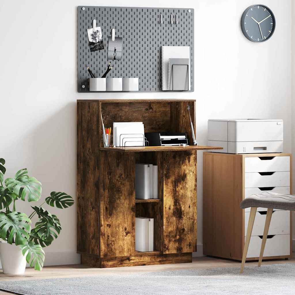 Savutettu Tammikirjoituspöytä Savutettu tammi Tekninen puu Vakio