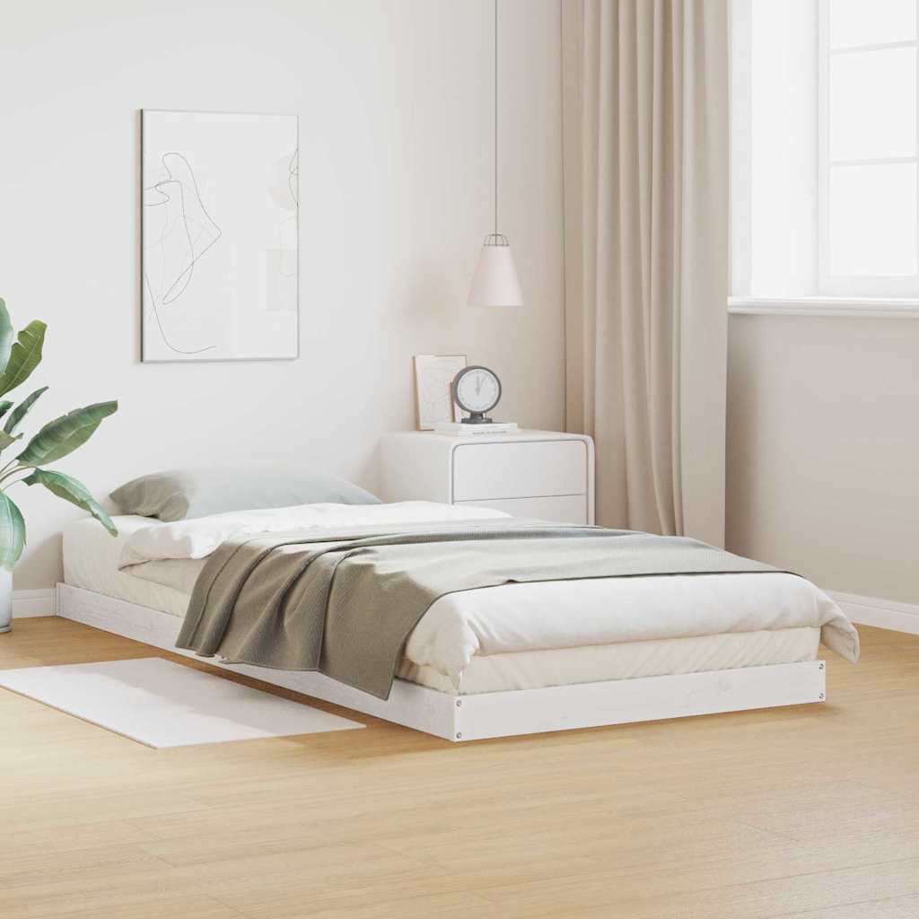 Lattiapatja 80x220 cm Massiivipuu Mänty