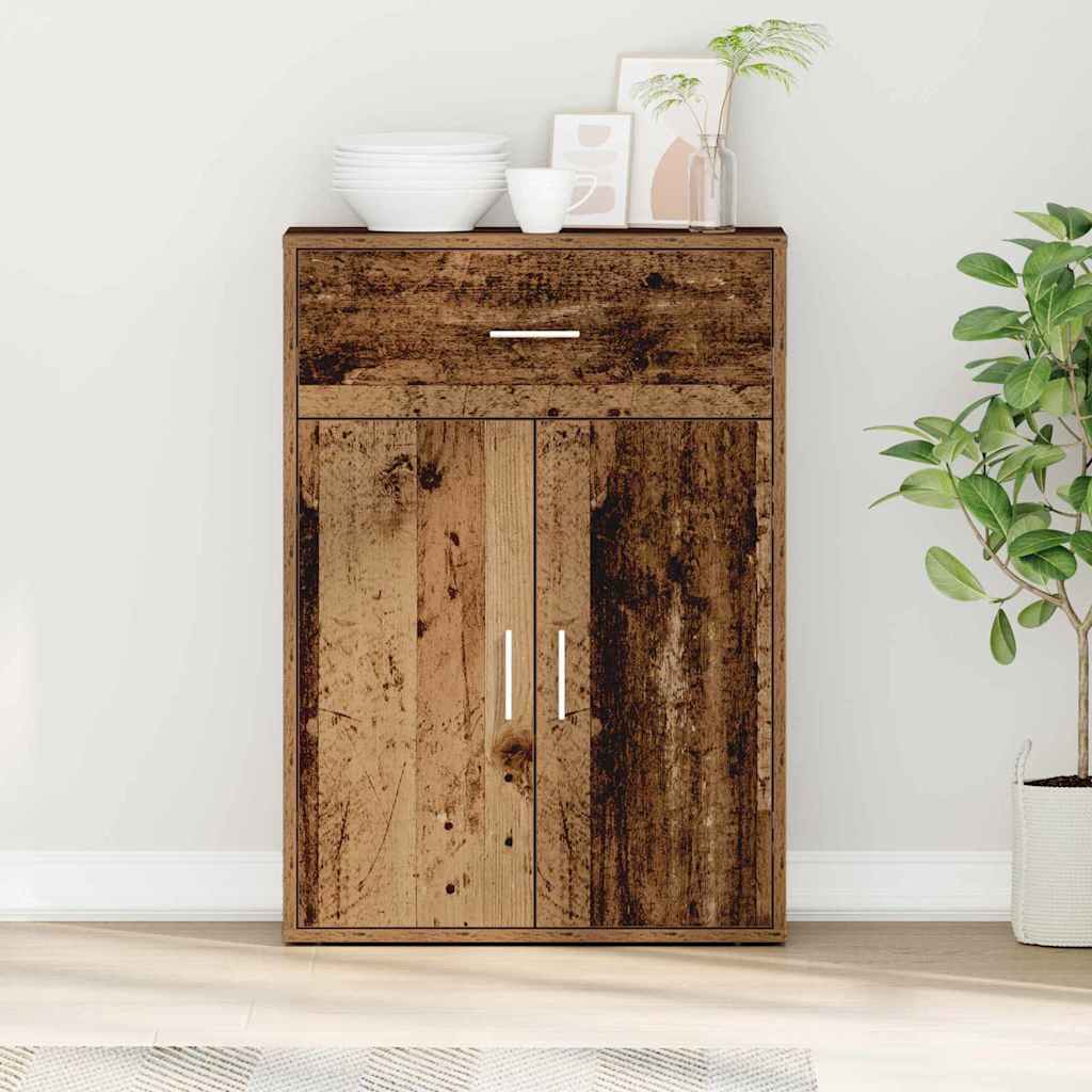 Sivupöytä Vanha puu 79 x 38 x 80 cm Tekninen puu