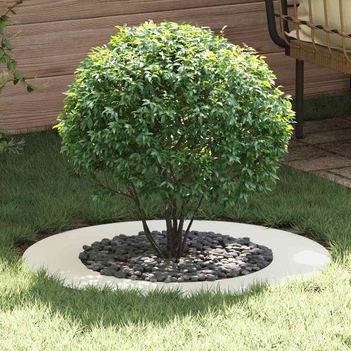 Muovinen Istuttajasetti Valkoinen Muovi Suuri Istuttajat