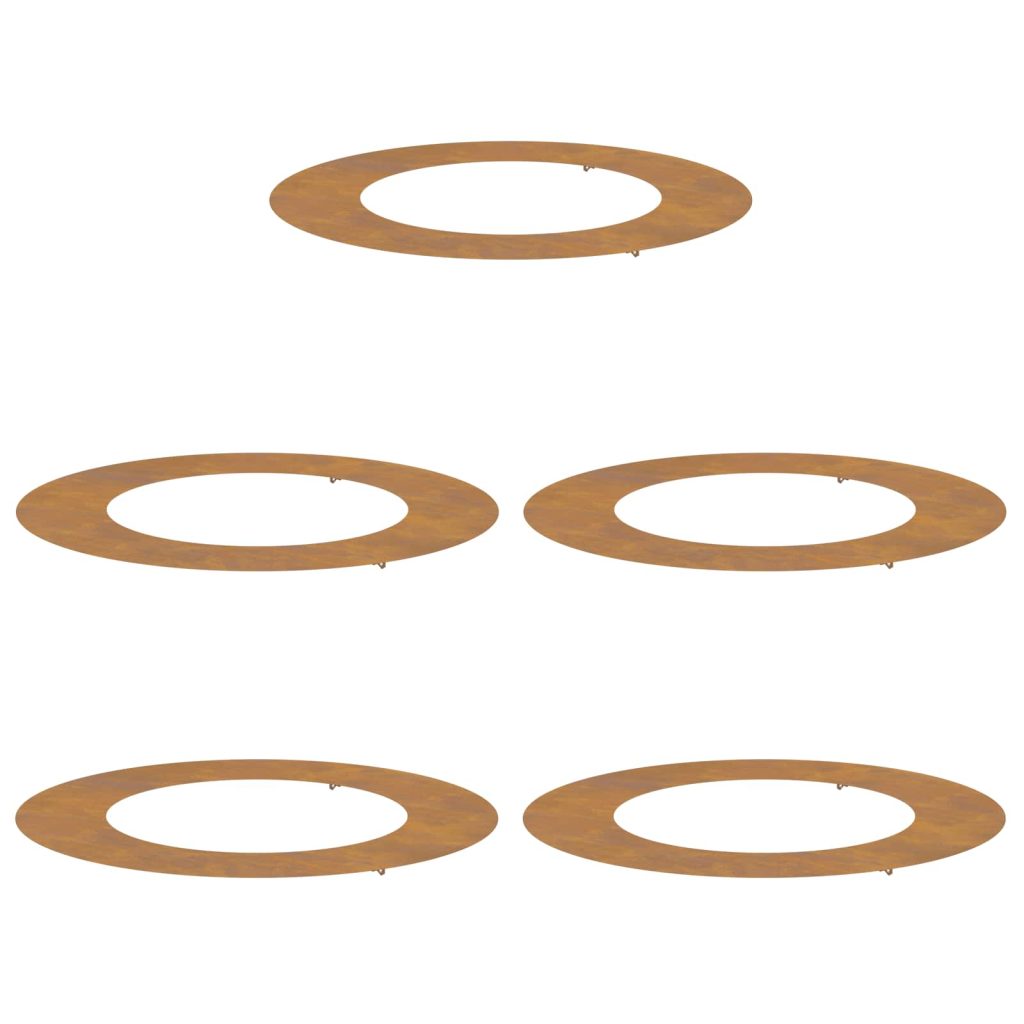 Corten teräksinen istutusastia Corten teräs Iso