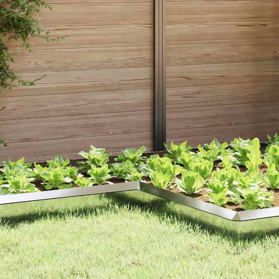 Etanaaita 4 pcs Hopea 10 x 10 x 25 cm Galvanoitu teräs