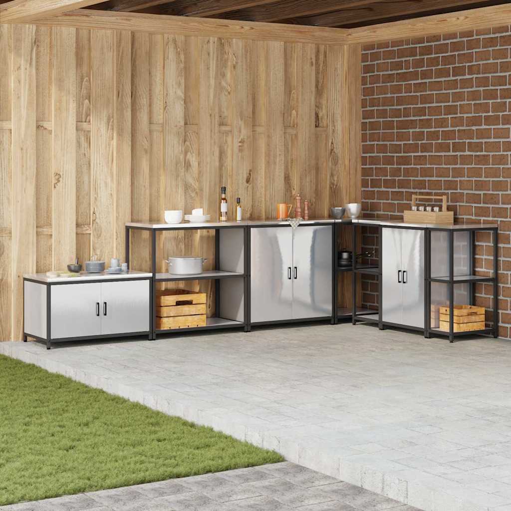 Keittiövarastohylly Hopea 60 x 50 x 92 cm Ruostumaton teräs