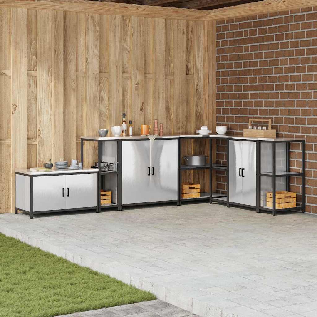 Keittiövarastohylly Hopea 60 x 50 x 92 cm Ruostumaton teräs