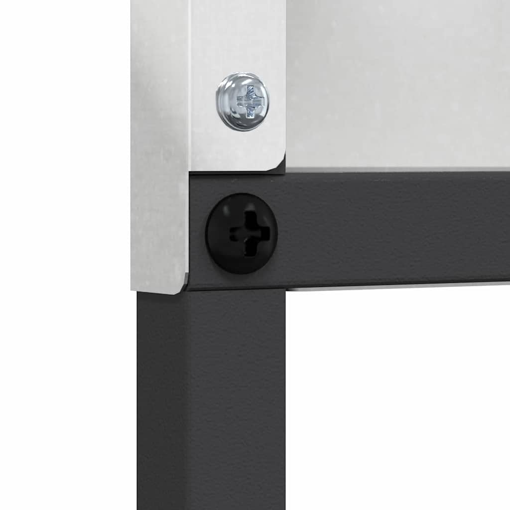 Puutarhan koristepaneeli Hopea 50 x 140 cm Ruostumaton teräs