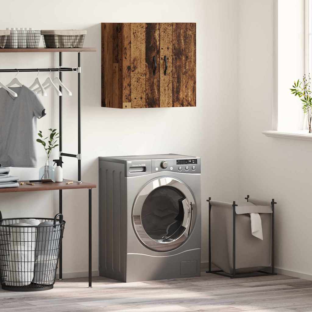 Seinäkaappi Seinäkiinnitettävä Vanha puu Tekninen puu