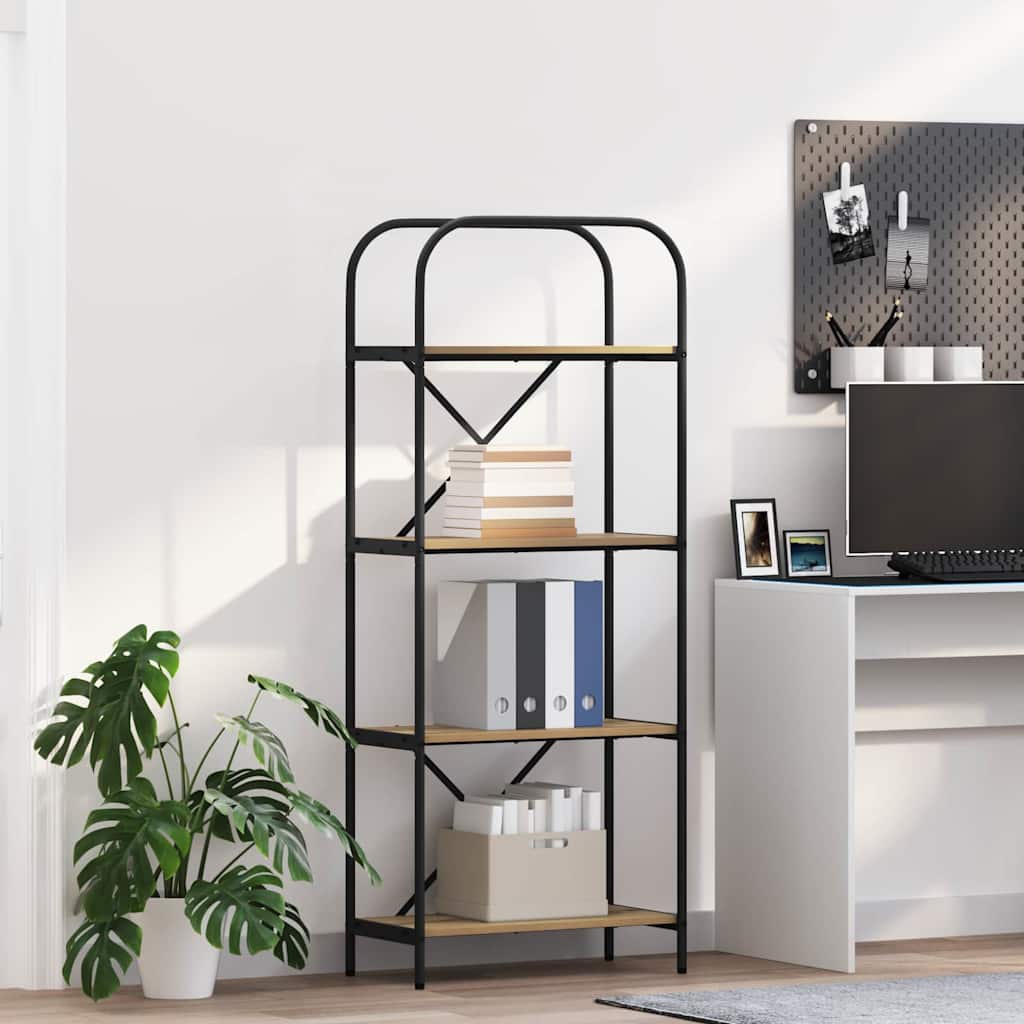 Kirjahylly artesaani tammi 60 x 30 x 146 cm Tekninen puu