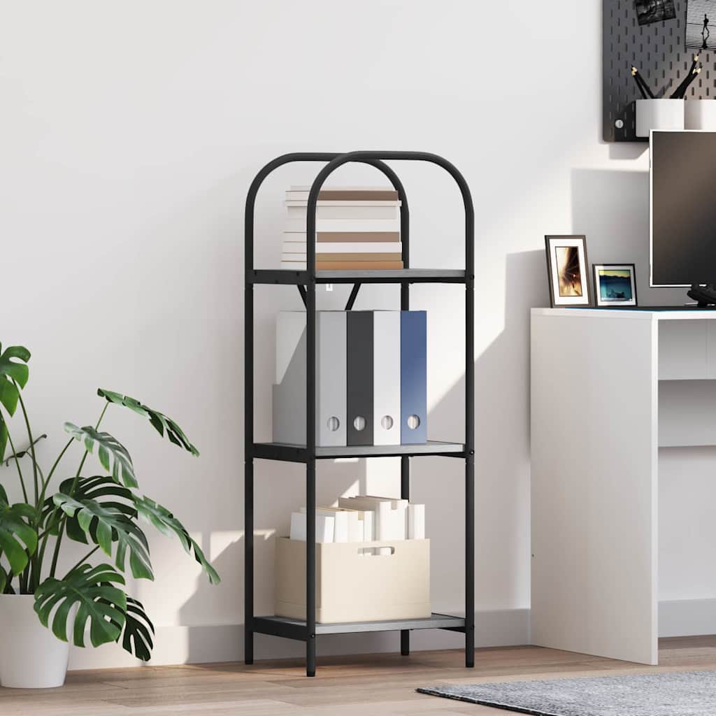 Kirjahylly Harmaa sonoma 40 x 30 x 109 cm Tekninen puu