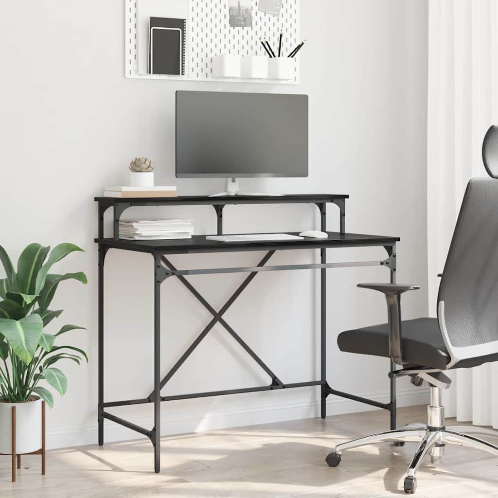 Pöytä Musta tammi. 100 x 50 x 90 cm Tekninen puu