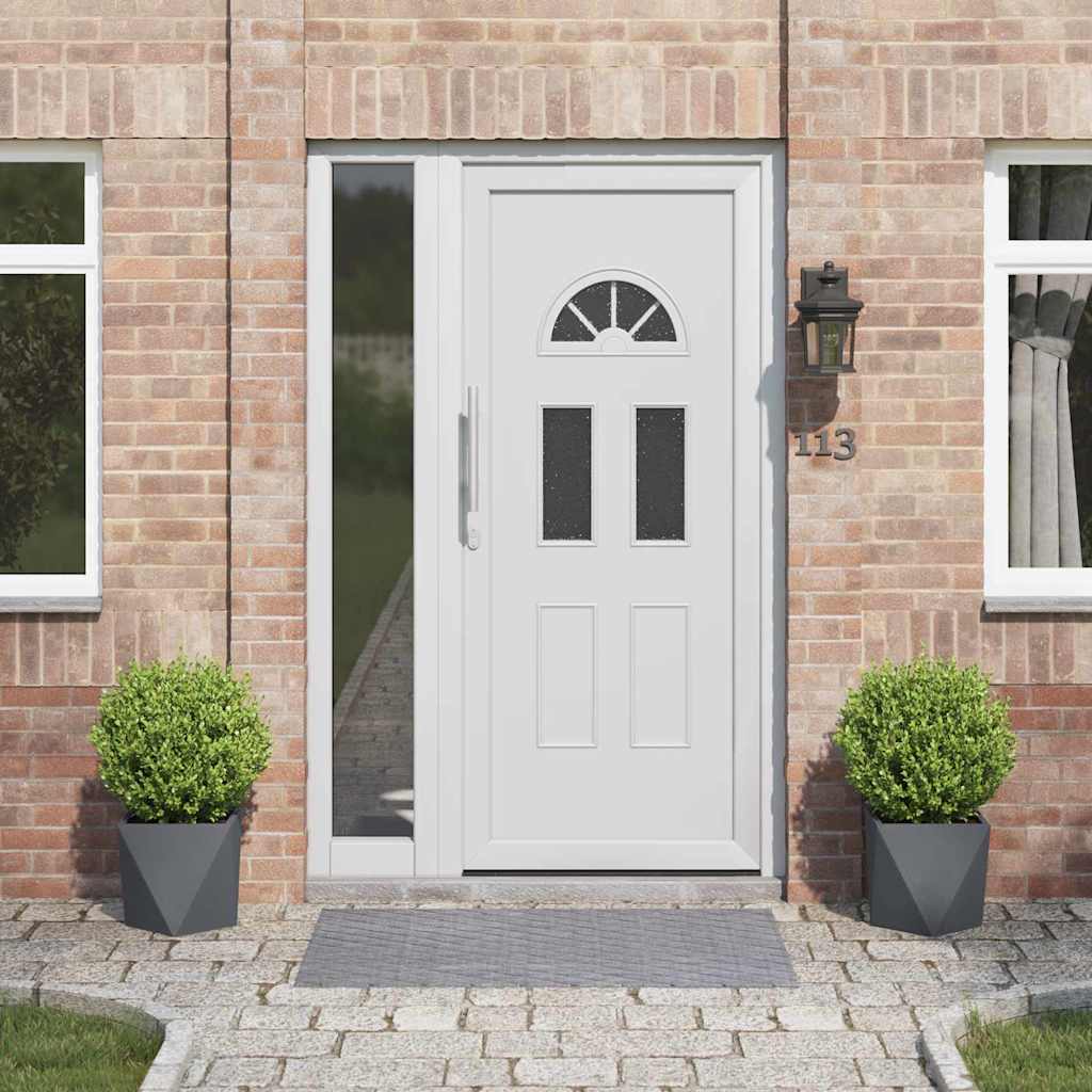 Kukkalaatikko 2 pcs Antrasiitti 30 x 30 x 30 cm Teräs