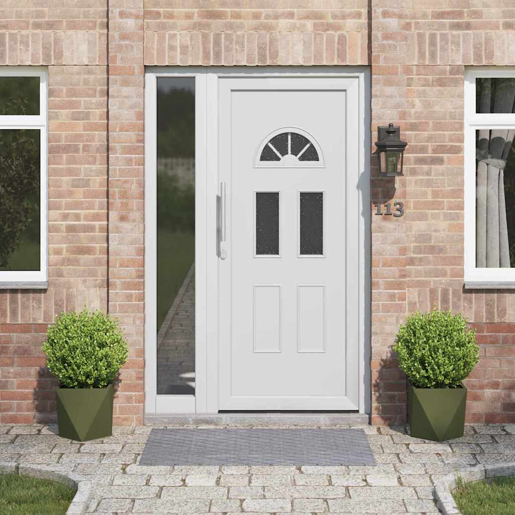 Kukkalaatikko 2 pcs Oliivivihreä 30 x 30 x 30 cm Teräs