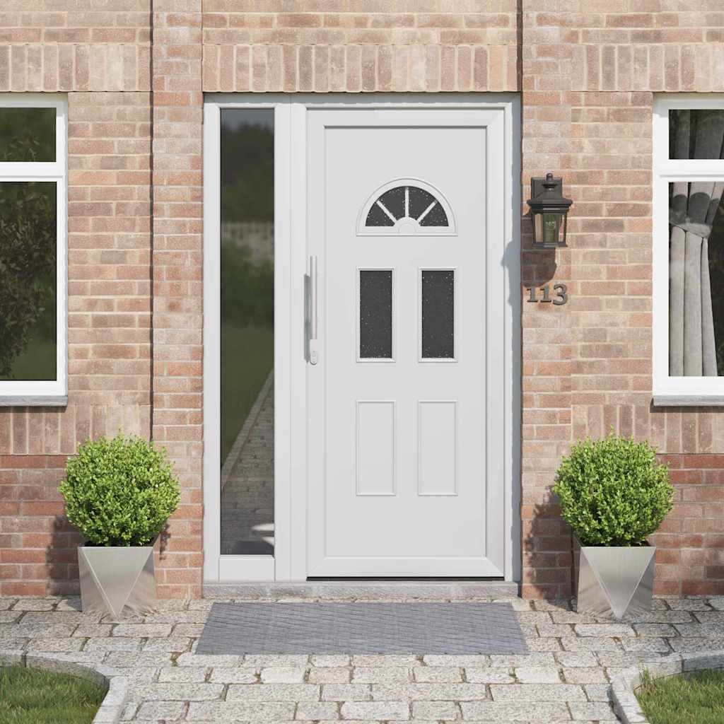 Kukkalaatikko 2 pcs Hopea 30 x 30 x 30 cm Ruostumaton teräs