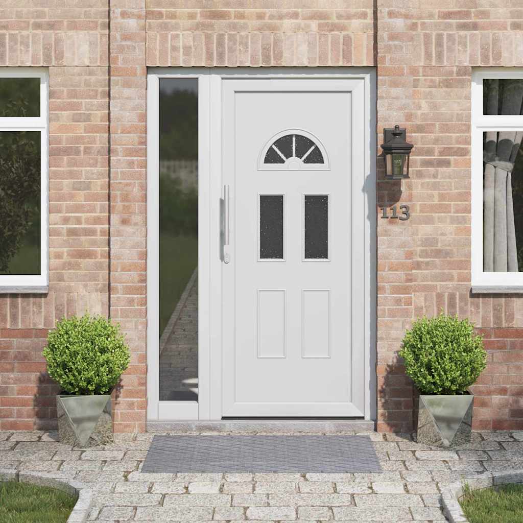 Kukkalaatikko 2 pcs Hopea 30 x 30 x 30 cm Galvanoitu teräs