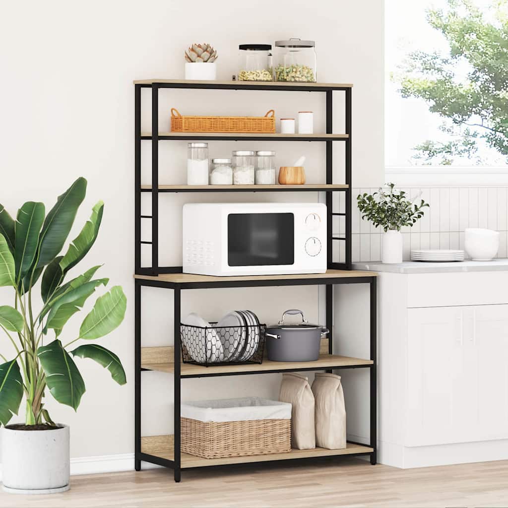 Keittiöhylly Sonoman tammi 100 x 40 x 168 cm Tekninen puu