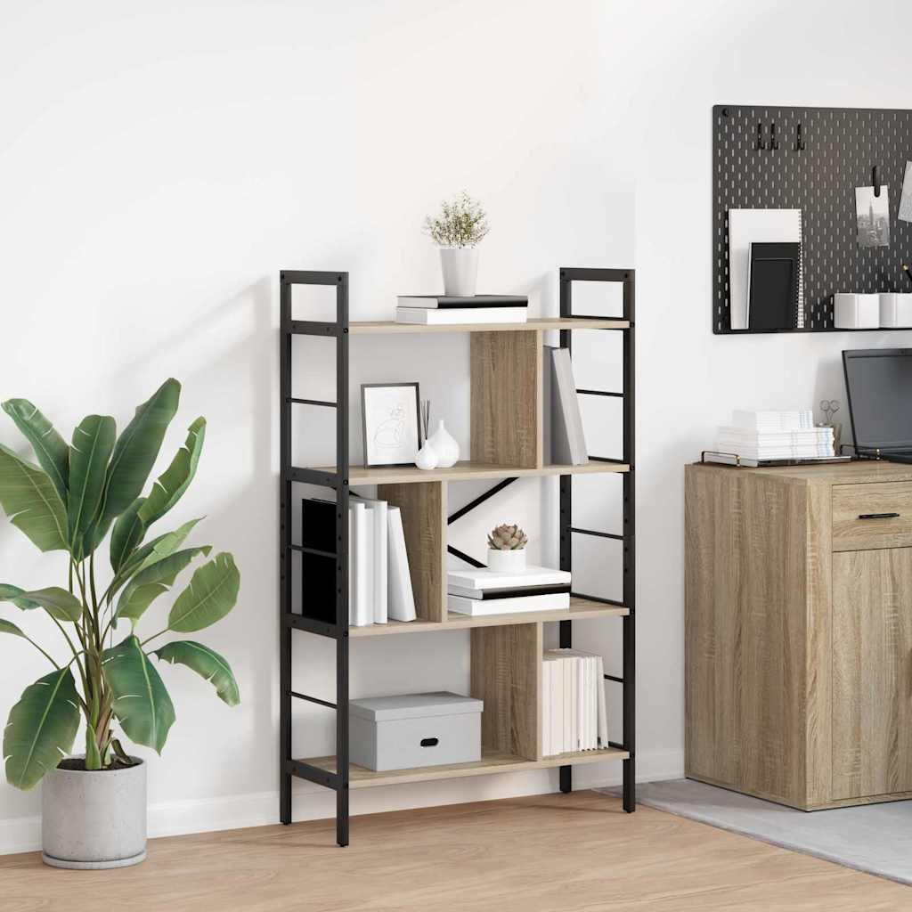 Kirjahylly Sonoman tammi 75 x 30 x 123,5 cm Tekninen puu