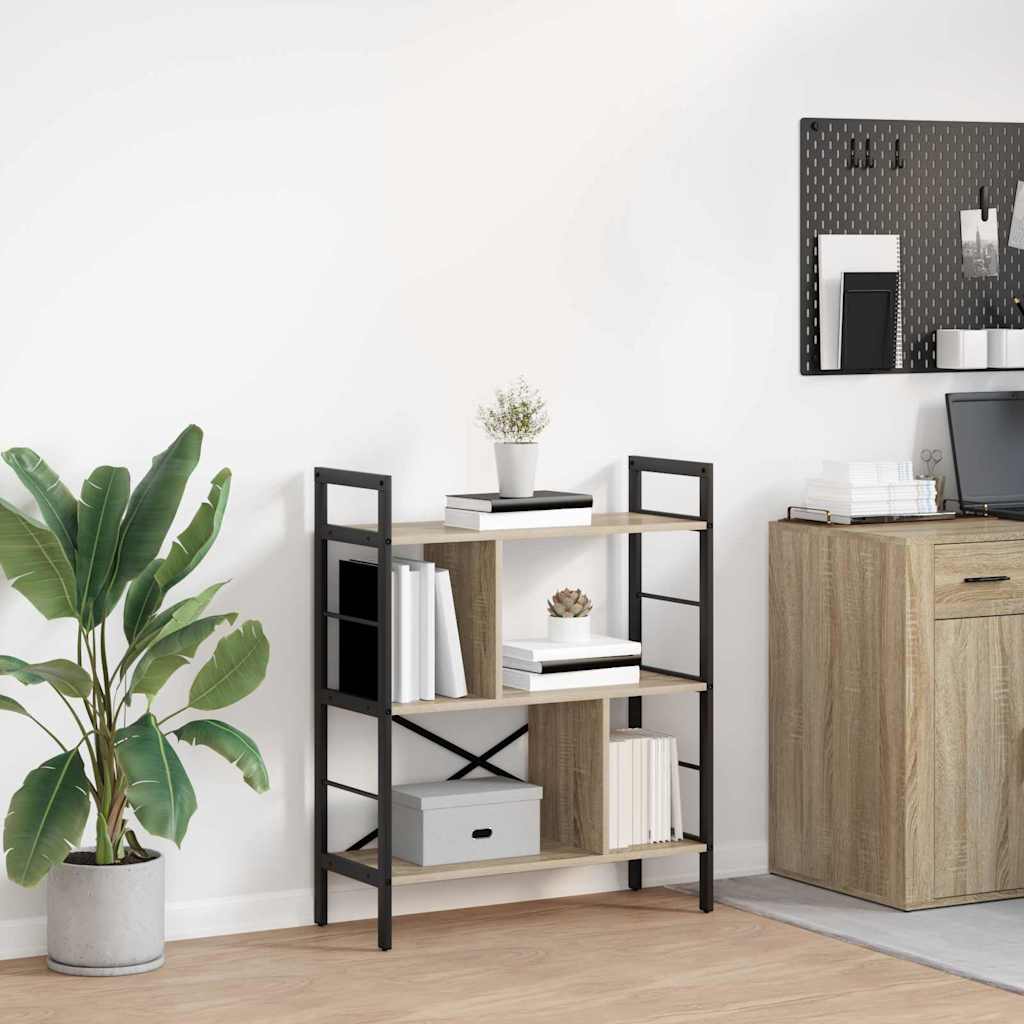 Kirjahylly Sonoman tammi 75 x 30 x 91 cm Tekninen puu