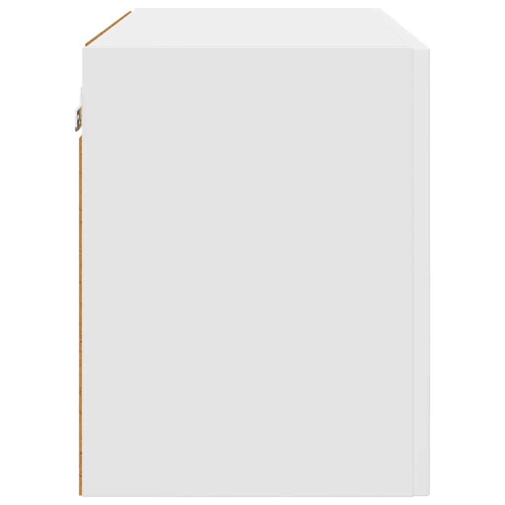 Keittiön seinäkaappi hyllyllä 2 pcs Valkoinen 60 x 31 x 40 cm