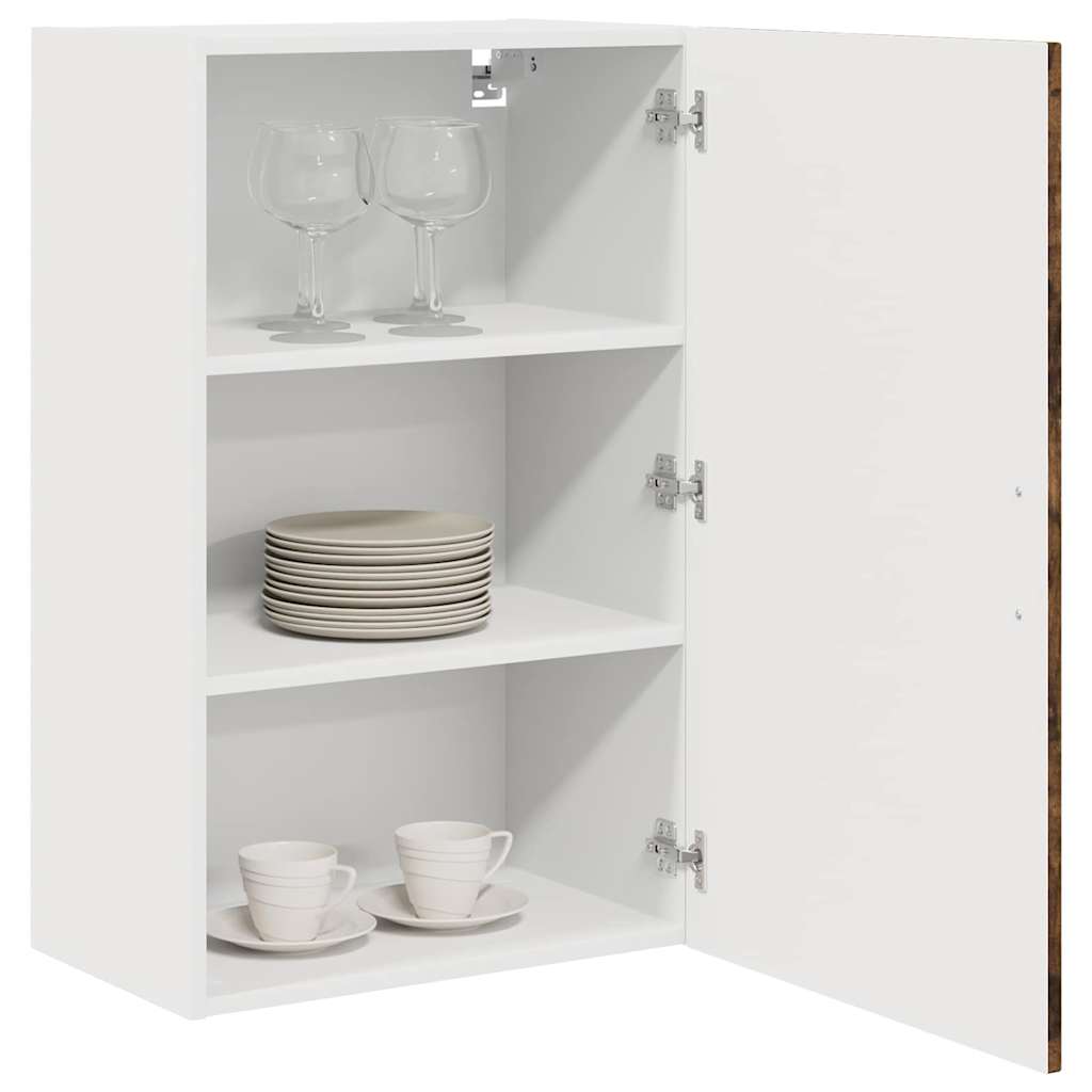 Keittiön seinäkaappi Savupähkinä 50 x 31 x 80 cm Tekninen puu