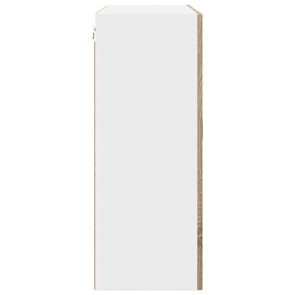 Keittiön seinäkaappi Sonoman tammi 80 x 31 x 80 cm Tekninen puu