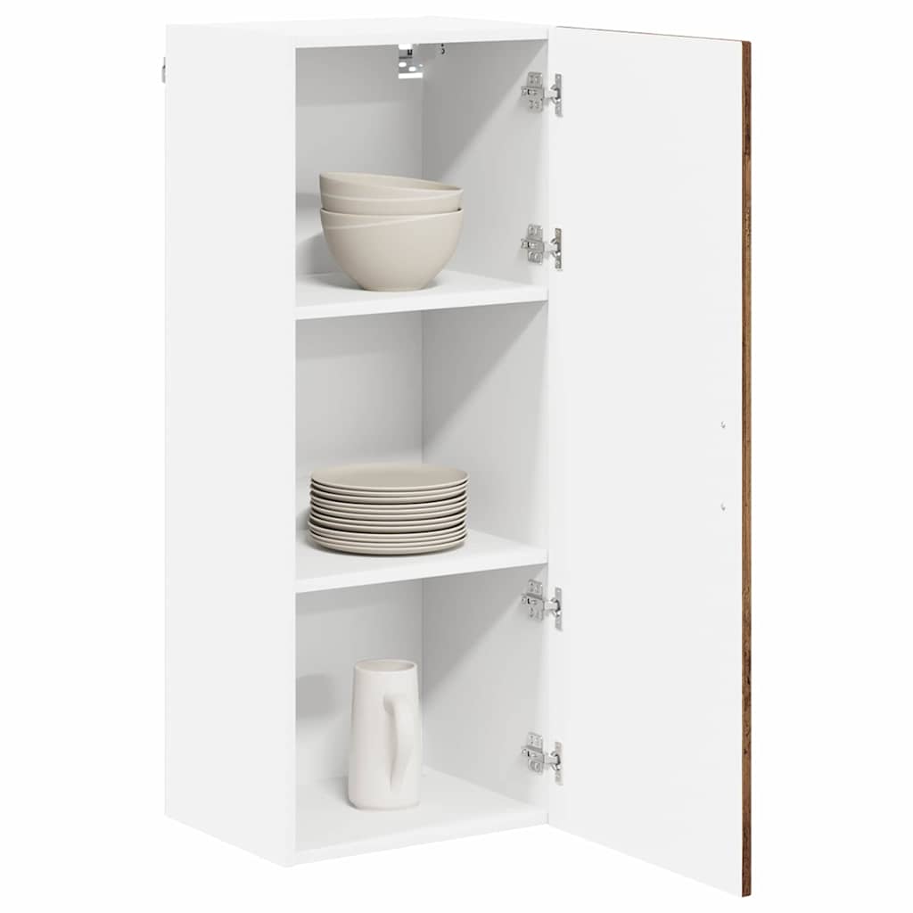 Keittiön seinäkaappi Vanha Puu 40 x 31 x 100 cm Tekninen puu