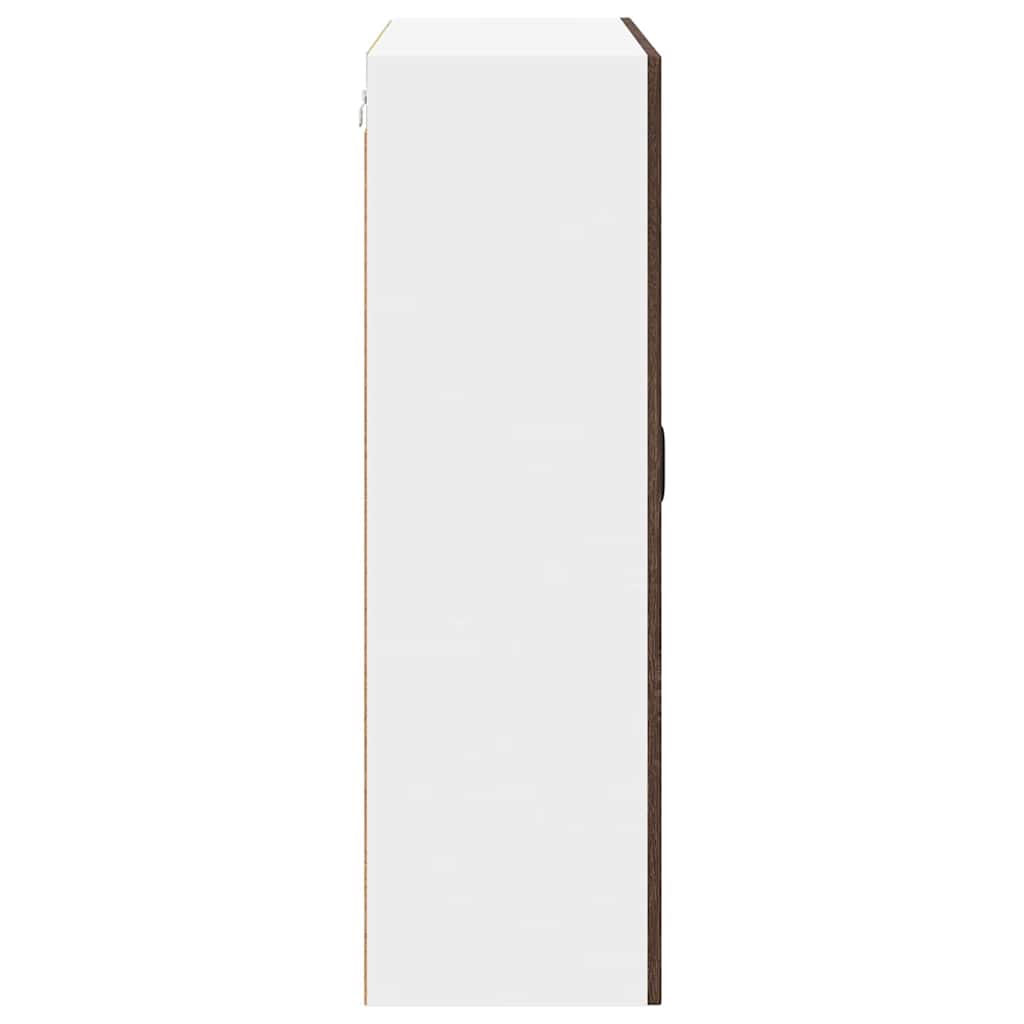 Keittiön seinäkaappi Ruskea tammi 80 x 31 x 100 cm Tekninen puu