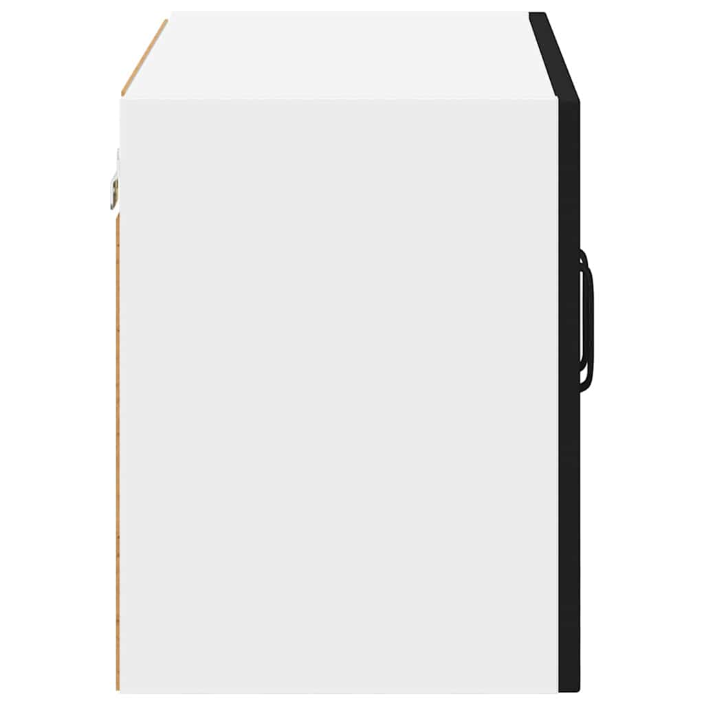 Keittiön seinäkaappi ovella Musta 60 x 31 x 40 cm Tekninen puu