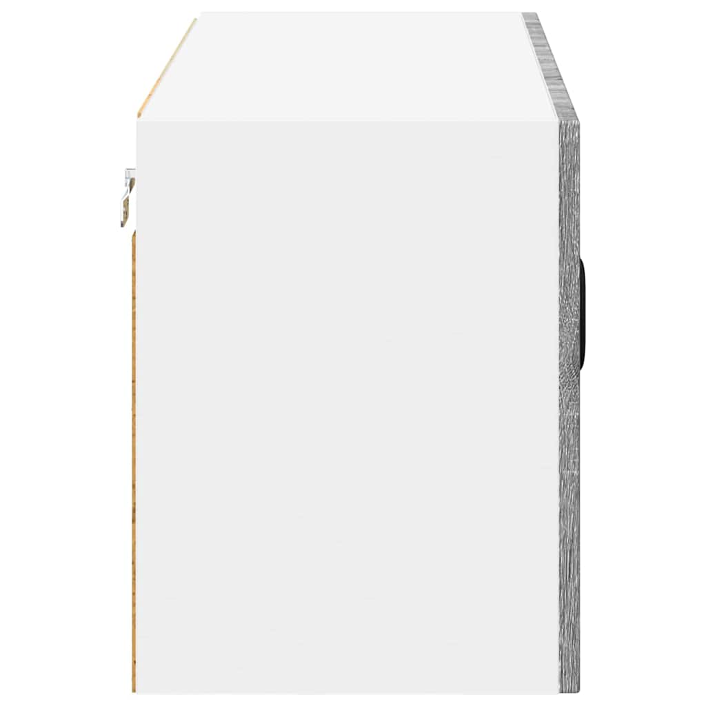 Keittiön seinäkaappi Harmaa Sonoma 80 x 31 x 40 cm Tekninen puu