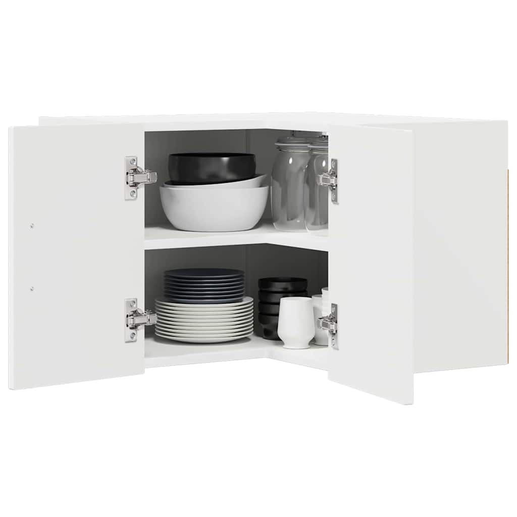 Keittiön seinäkaappi Valkoinen 57 x 57 x 40 cm Tekninen puu