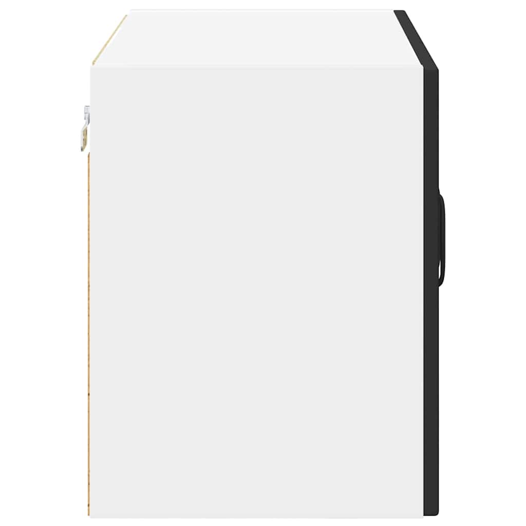 Keittiön seinäkaappi ovella Musta 60 x 31 x 40 cm Tekninen puu