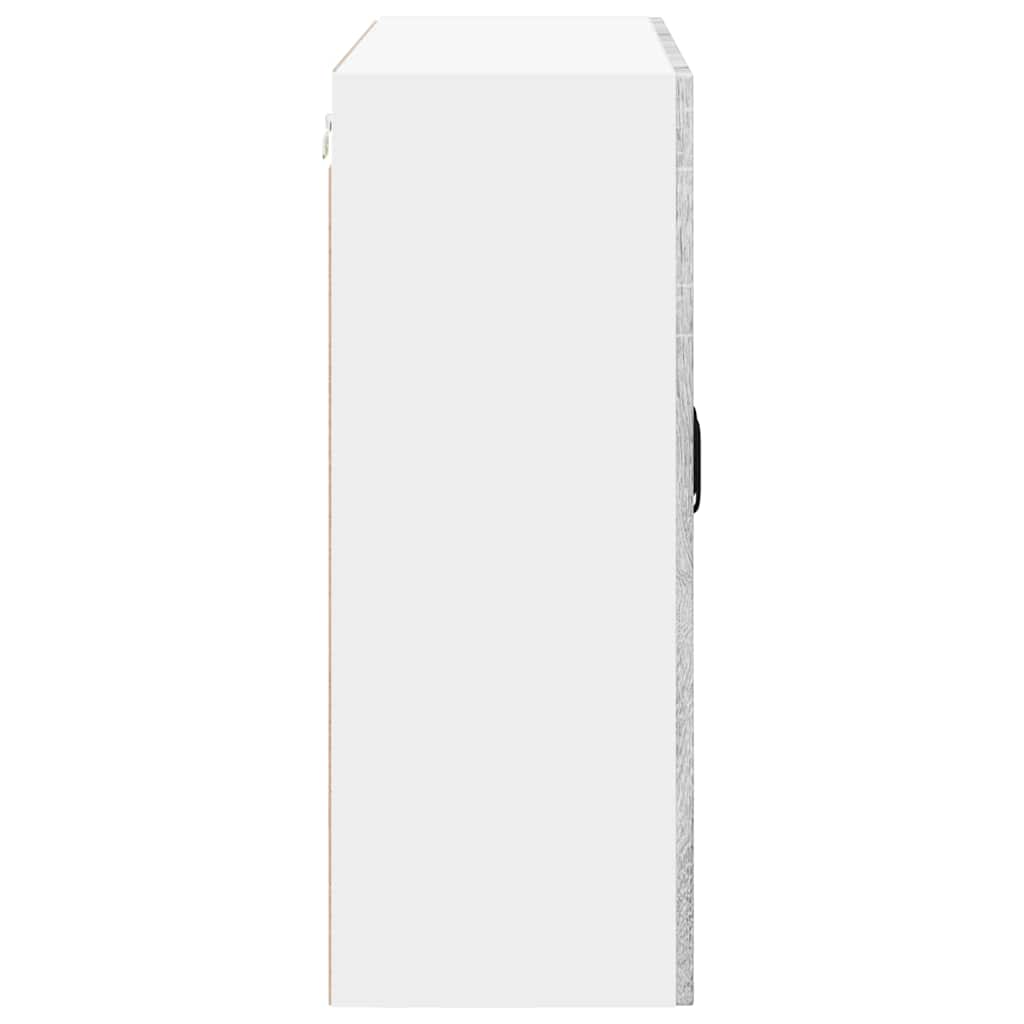 Keittiön seinäkaappi Harmaa Sonoma 80 x 31 x 80 cm Tekninen puu