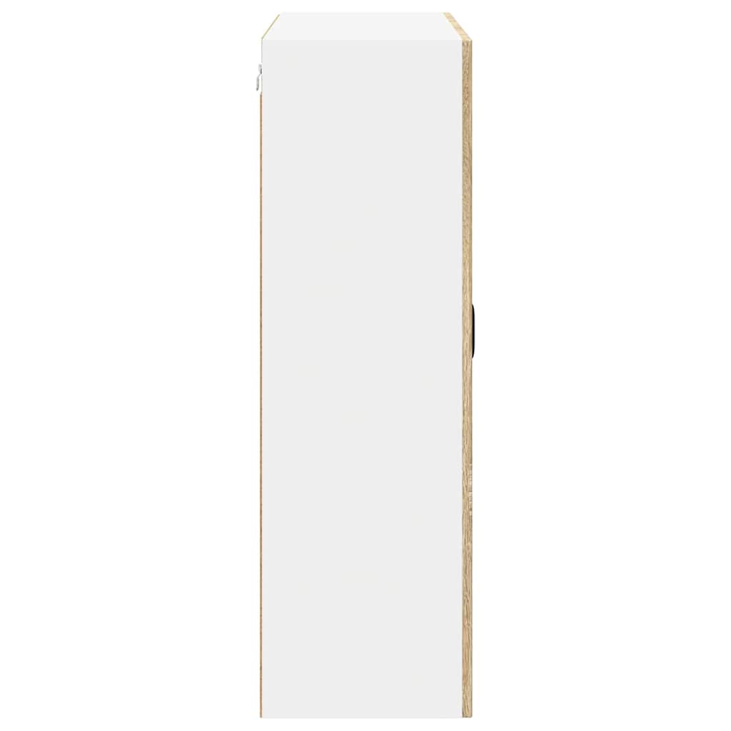 Keittiön seinäkaappi Sonoma tammi 80 x 31 x 100 cm Tekninen puu