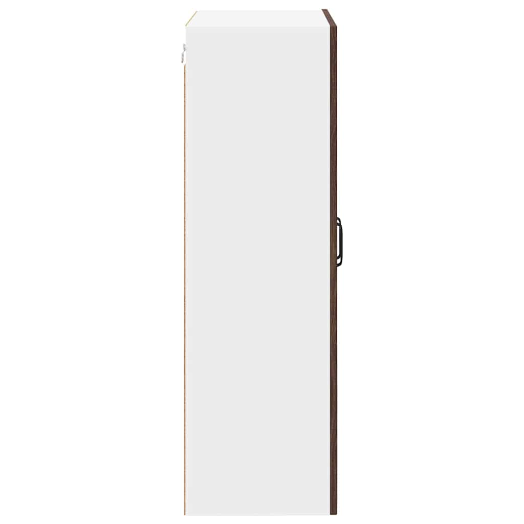 Keittiön seinäkaappi Ruskea tammi 60 x 31 x 100 cm Tekninen puu