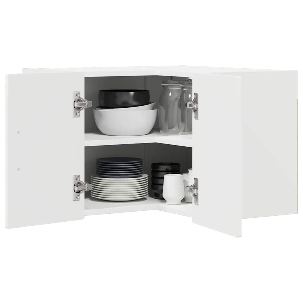 Keittiön seinäkaappi Valkoinen 57 x 57 x 40 cm Tekninen puu