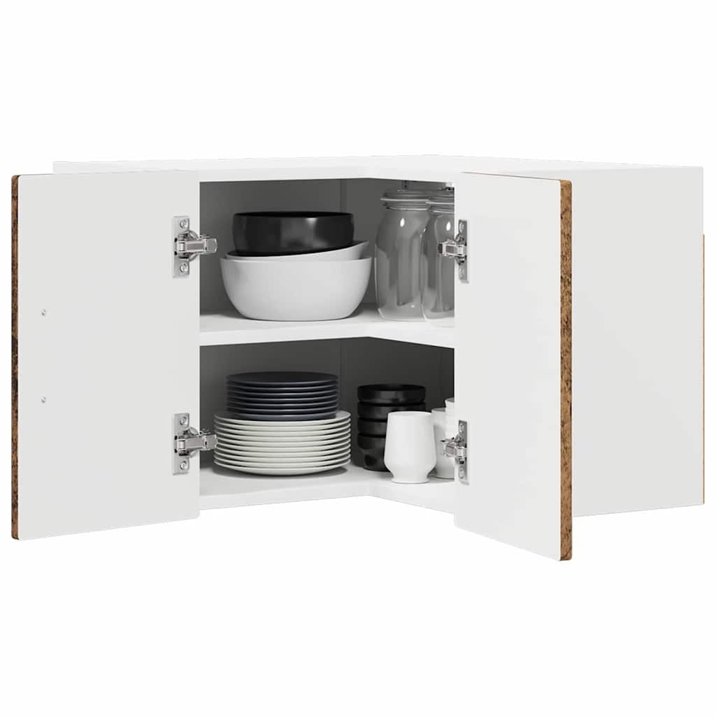 Keittiön seinäkaappi Vanha Puu 57 x 57 x 40 cm Tekninen puu