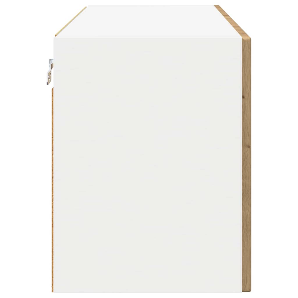 Keittiön seinäkaappi ovella 2 pcs Artisan tammi 60 x 31 x 40 cm