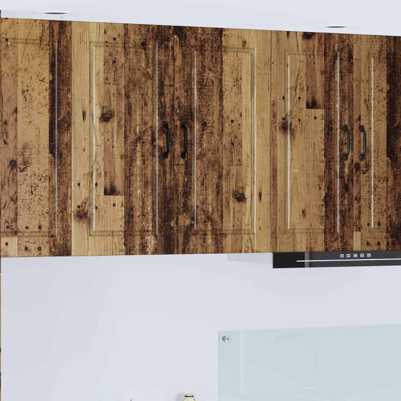 Keittiön seinäkaappi Vanha Puu 80 x 31 x 80 cm Tekninen puu