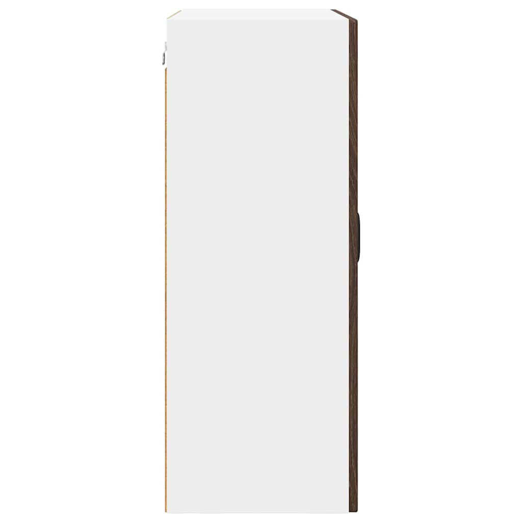 Keittiön seinäkaappi Ruskea tammi 60 x 31 x 80 cm Tekninen puu