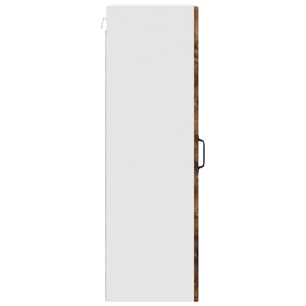 Keittiön seinäkaappi Savupähkinä 40 x 31 x 100 cm Tekninen puu