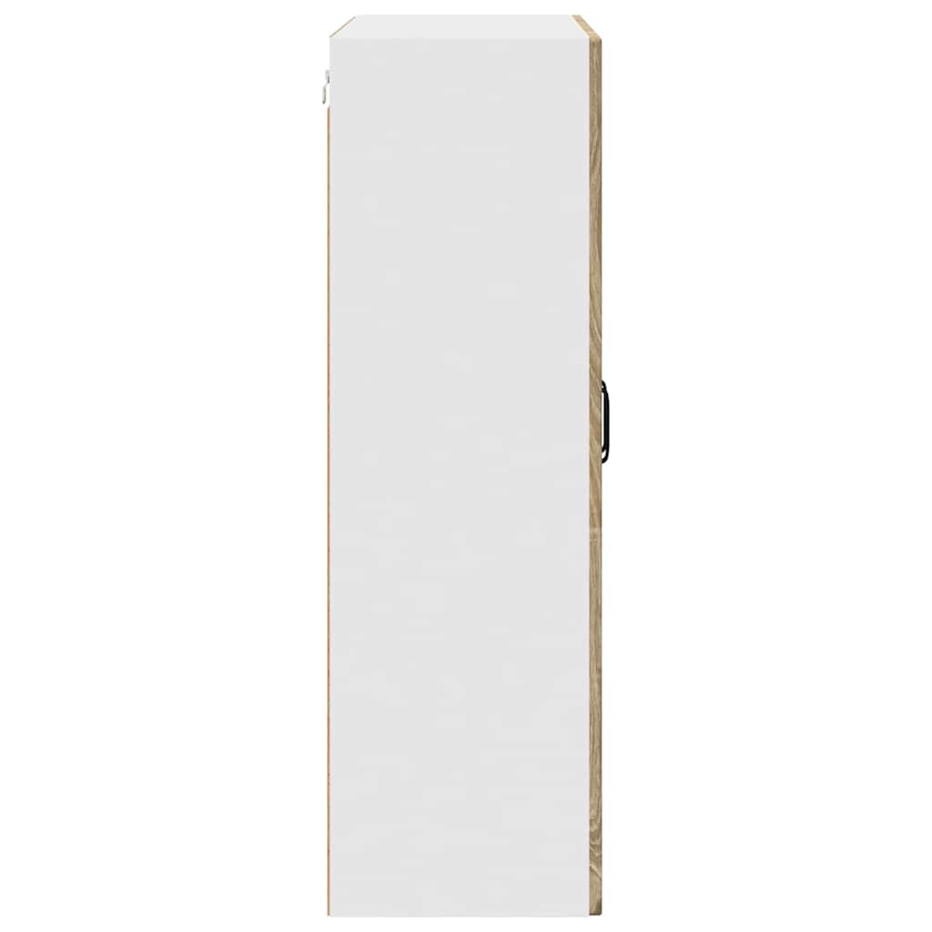 Keittiön seinäkaappi hyllyllä Sonoman tammi 80 x 31 x 100 cm