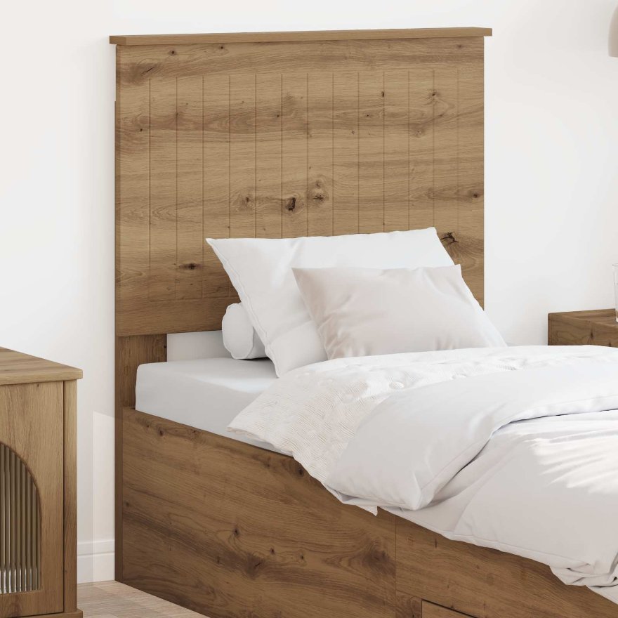 Päätylevy päätyllä Artisan tammi 75 cm Tekninen puu