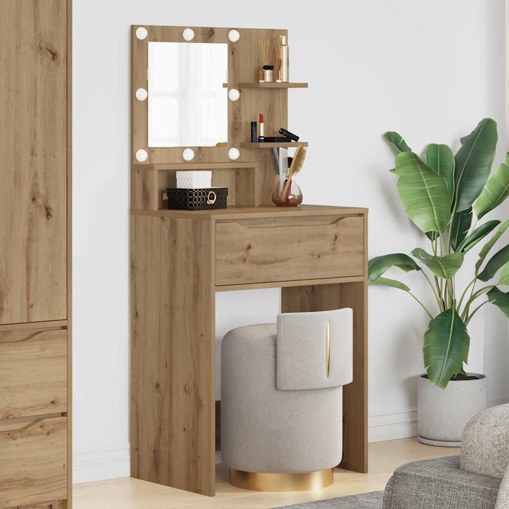 Makuuhuoneen meikkipöydät Artisan tammi 80 x 39,6 x 135 cm