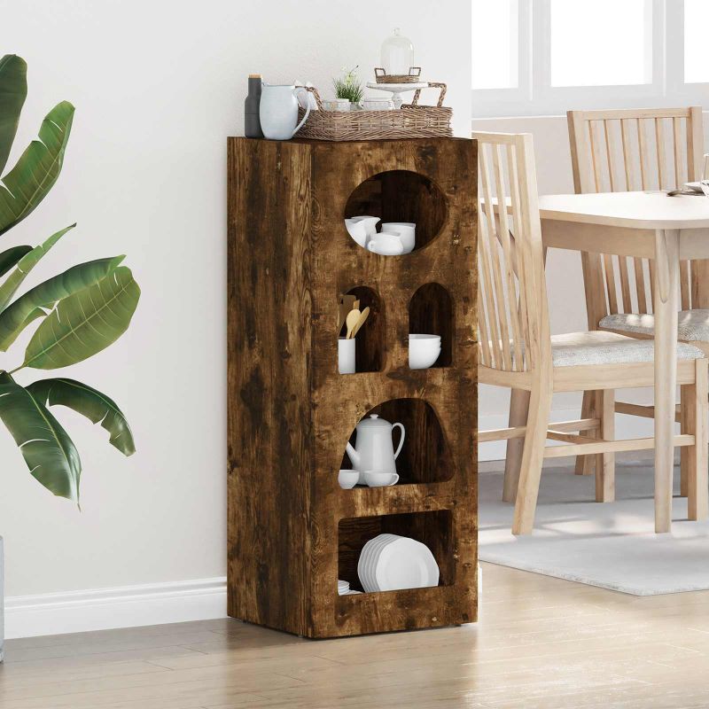 Sivupöytä Savupähkinä 40 x 35 x 100,5 cm Tekninen puu