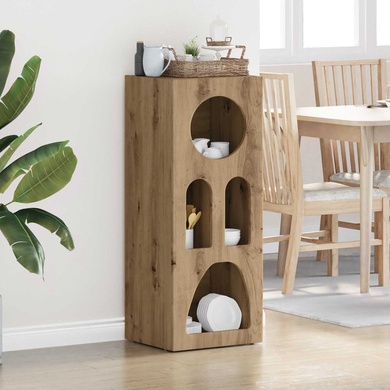 Sivupöytä Artisan tammi 40 x 35 x 100.5 cm Tekninen puu