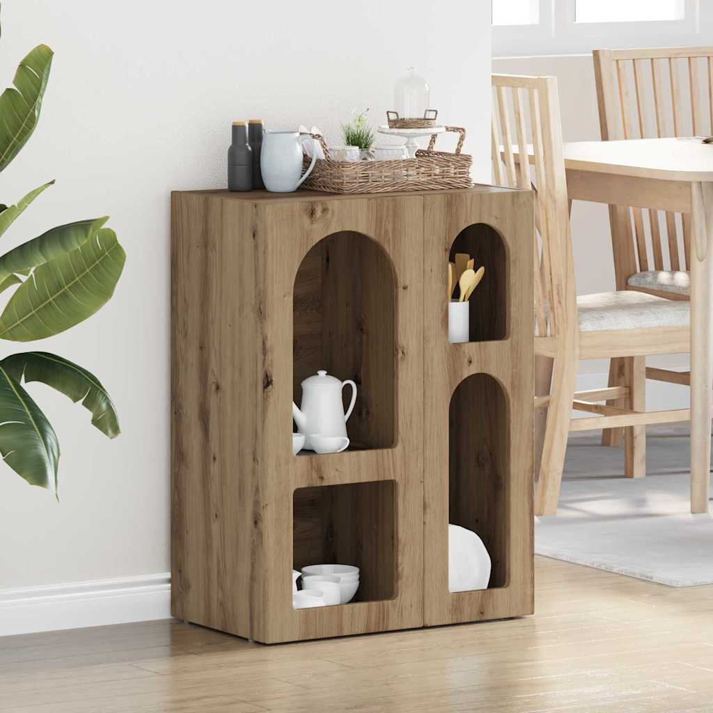 Sivupöytä Artisan tammi 59 x 35 x 80.5 cm Tekninen puu