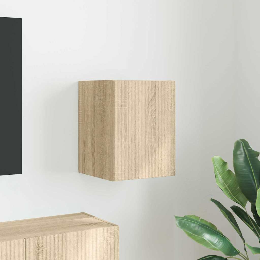 TV-seinäkaappi Sonoma 30 x 31 x 40 cm Tekninen puu