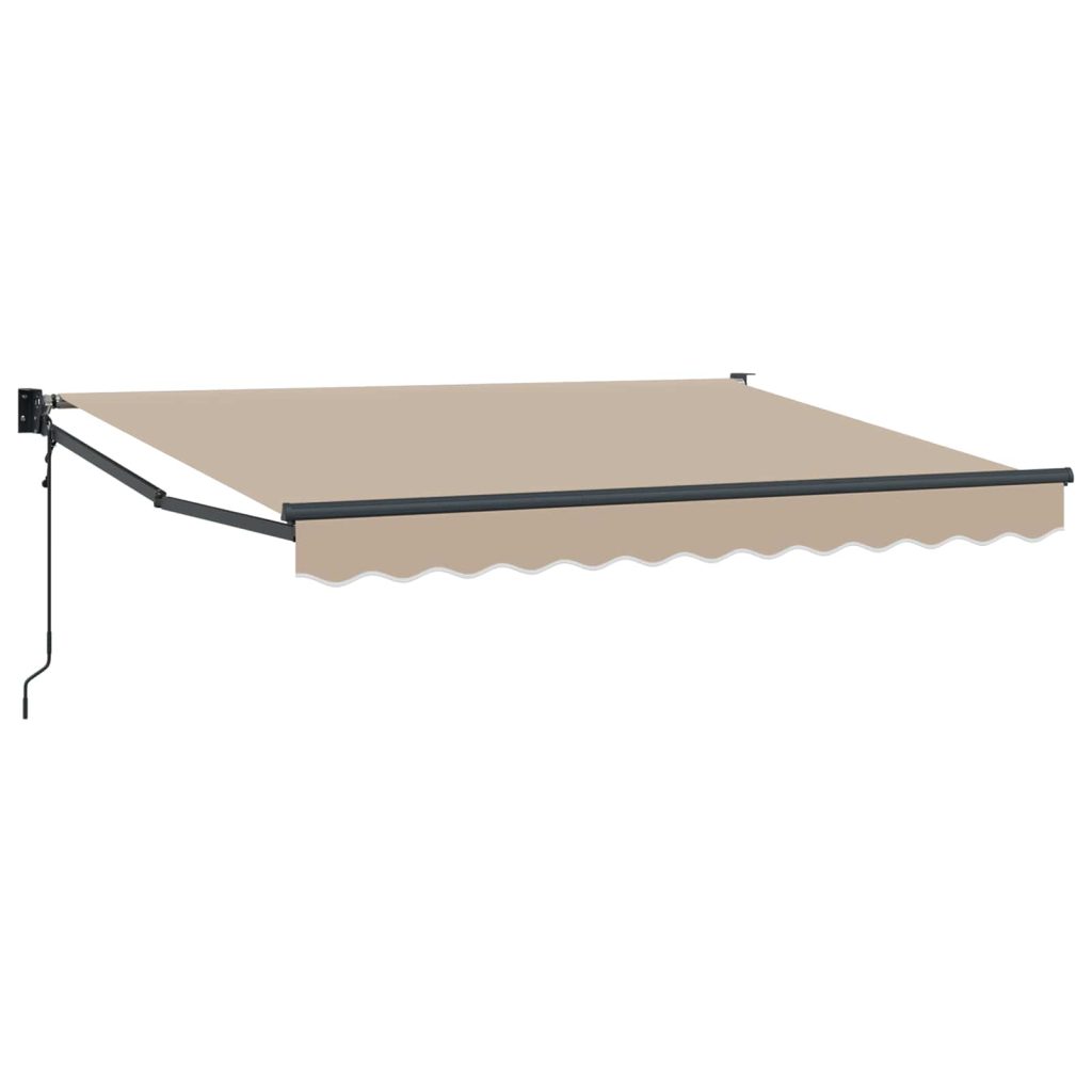 Sähkökäyttöinen Vedettävä Varjo Beige 3 x 2 m